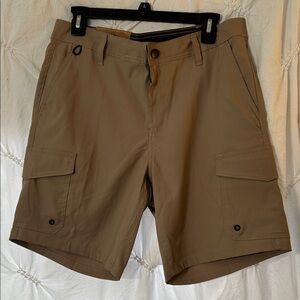 Trunks Surf & Swim Co. Voyager Men’s Cargo Shorts in  Khaki Color Size 30